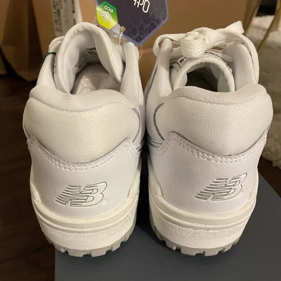 New Balance 550 White & Grey - Picture 4 of 10